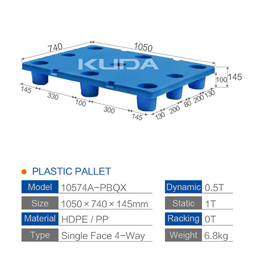 10574A-PBQX PLASTIC PALLET