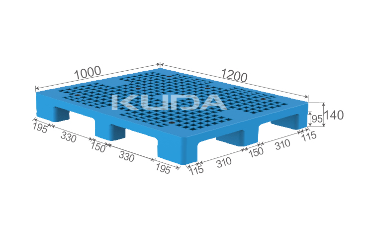 1210F-WGJJ PLASTIC PALLET