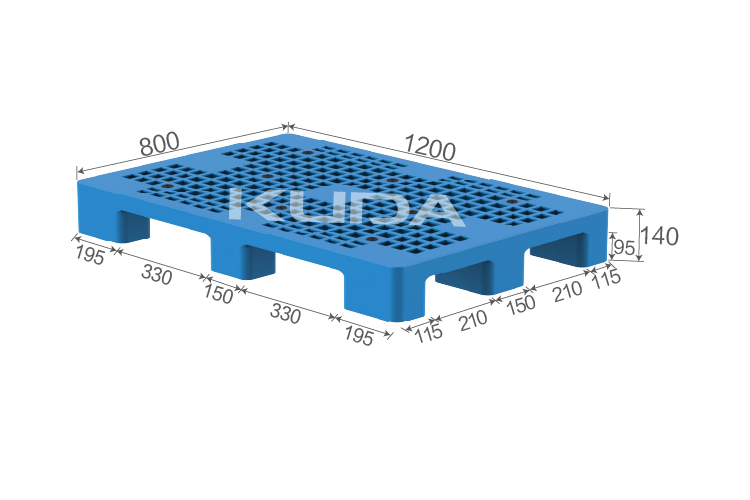 1208D-WGJJ PLASTIC PALLET