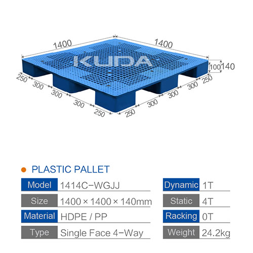 1414C-WGJJ PLASTIC PALLET
