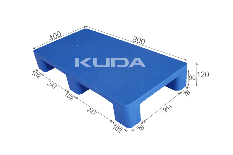 0804A-PBLJ PLASTIC PALLET（BUILT-IN STEEL TUBE）