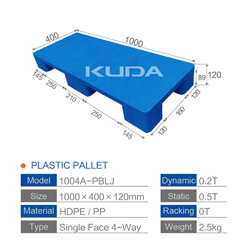 1004A-PBLJ PLASTIC PALLET