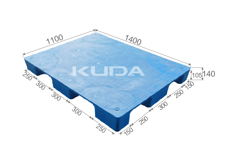 1411A-PBJJ PLASTIC PALLET（BUILT-IN STEEL TUBE）