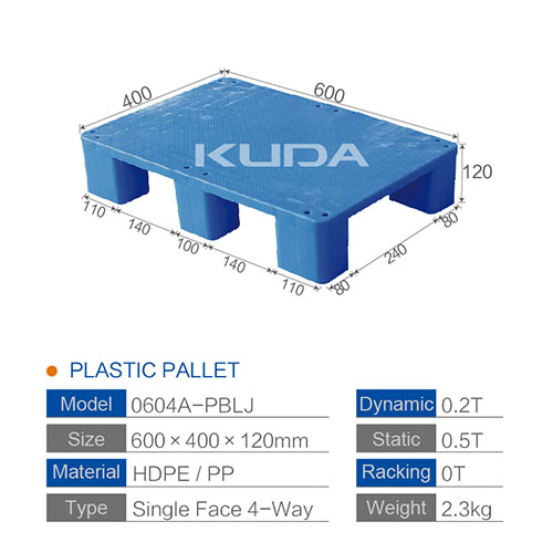 0604A-PBLJ PLASTIC PALLET