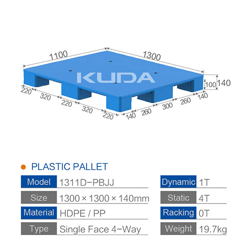 1311D-PBJJ PLASTIC PALLET