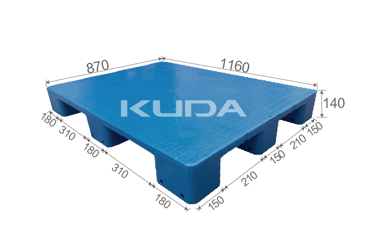 11687A-PBJJ PLASTIC PALLET（BUILT-IN STEEL TUBE）