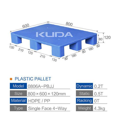 0806A-PBJJ PLASTIC PALLET