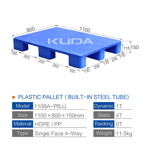 1108A-PBJJ PLASTIC PALLET