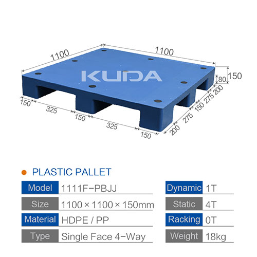 1111F-PBJJ PLASTIC PALLET