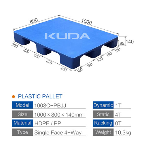 1008C-PBJJ PLASTIC PALLET