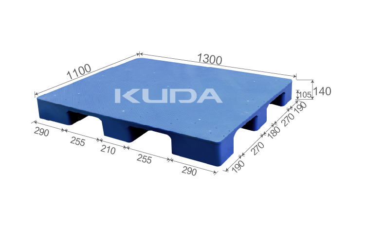 1313C-PBJJ PLASTIC PALLET（BUILT-IN STEEL TUBE）