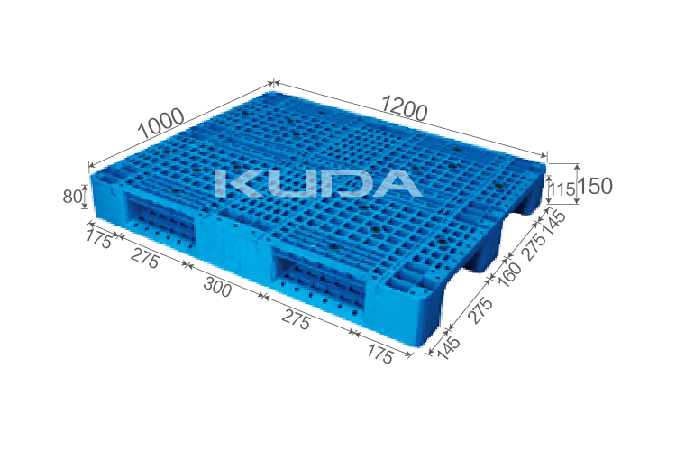 1210V-WGCZ PLASTIC PALLT (BUILT-IN STEEL TUBE)