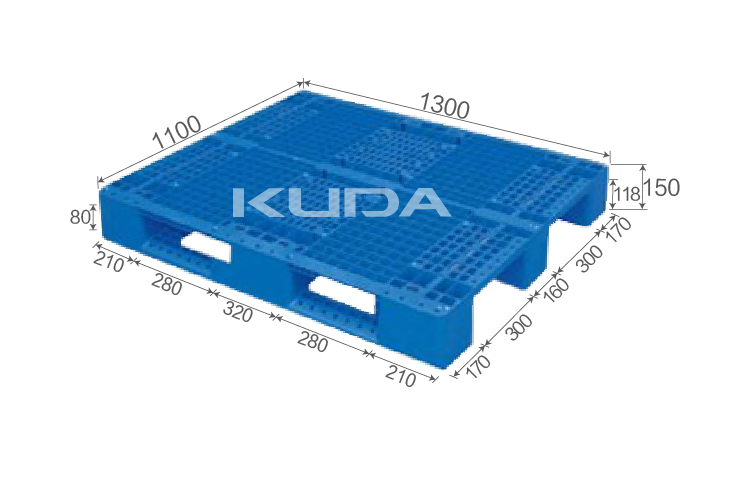 1211F-WGCZ PLASTIC PALLT (BUILT-IN STEEL TUBE)