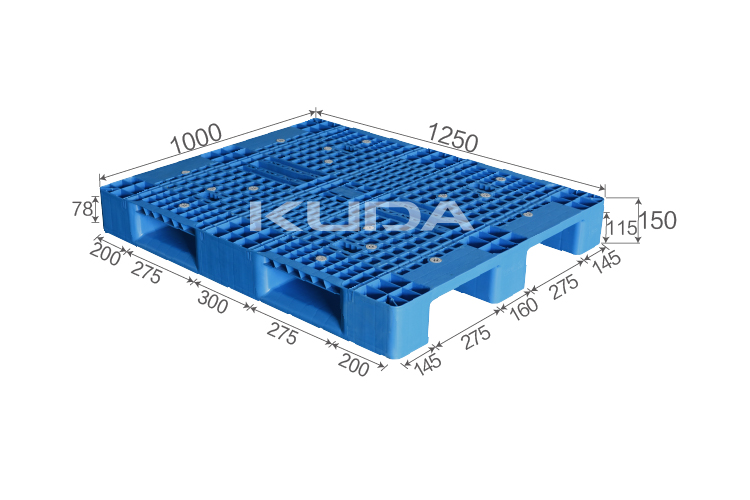 12510D-WGCZ PLASTIC PALLT (BUILT-IN STEEL TUBE)