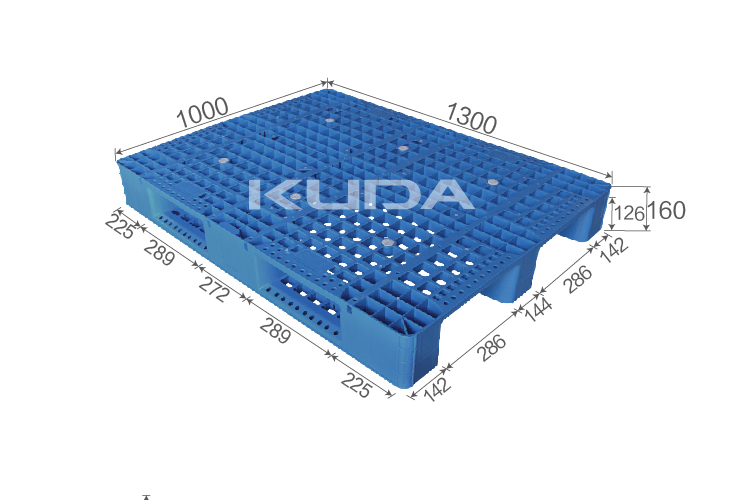 1310A-WGCZ PLASTIC PALLT (BUILT-IN STEEL TUBE)