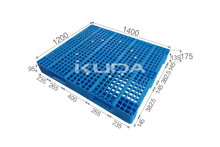 1414K-WGCZ PLASTIC PALLT (BUILT-IN STEEL TUBE)