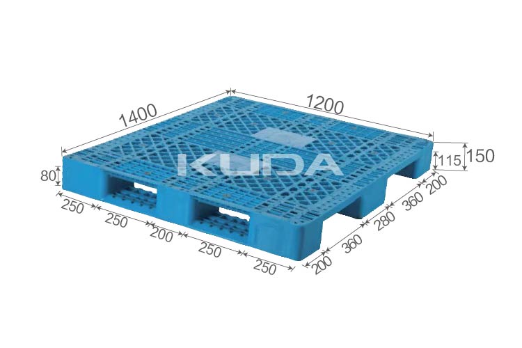 1412H-WGCZ PLASTIC PALLT(BUILT-IN STEEL TUBE)