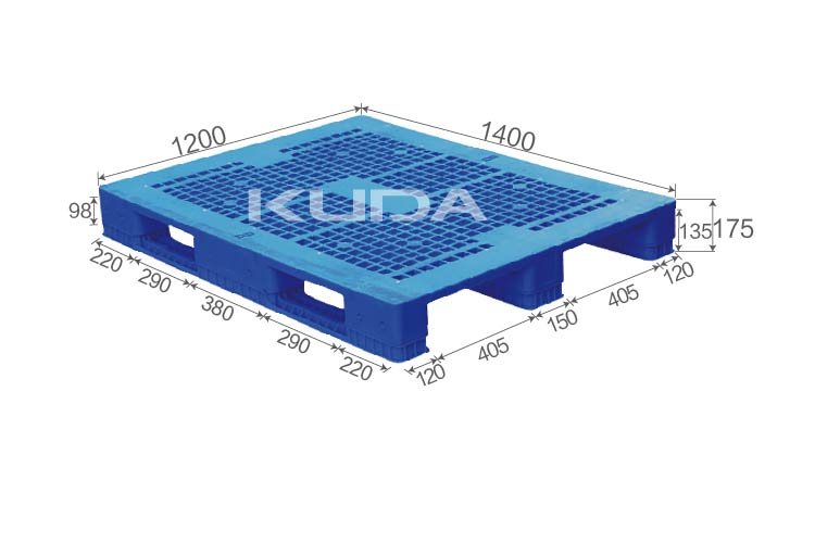 1412G-WGCZ PLASTIC PALLT(BUILT-IN STEEL TUBE)