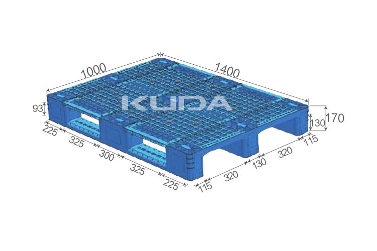 1410A-WGCZ PLASTIC PALLT(BUILT-IN STEEL TUBE)
