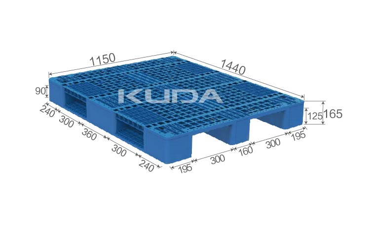 144115A-WGCZ PLASTIC PALLT(BUILT-IN STEEL TUBE)