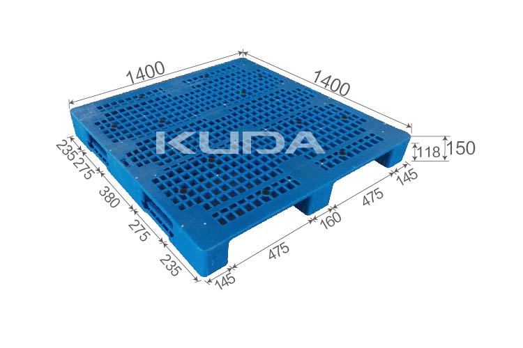 1414C-WGCZ PLASTIC PALLT(BUILT-IN STEEL TUBE)