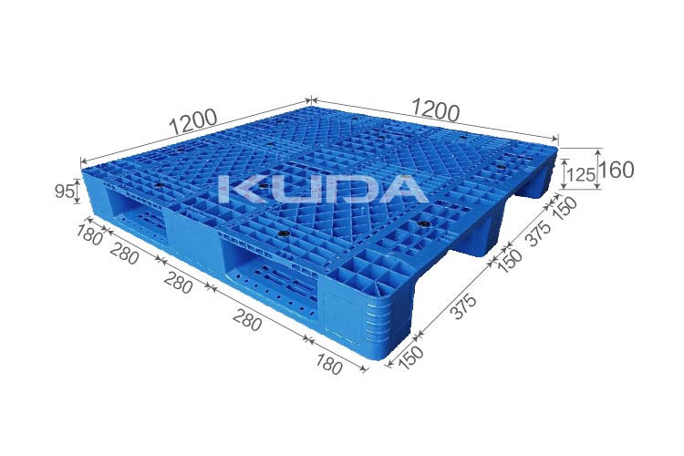 1212L-WGCZ PLASTIC PALLT(BUILT-IN STEEL TUBE)