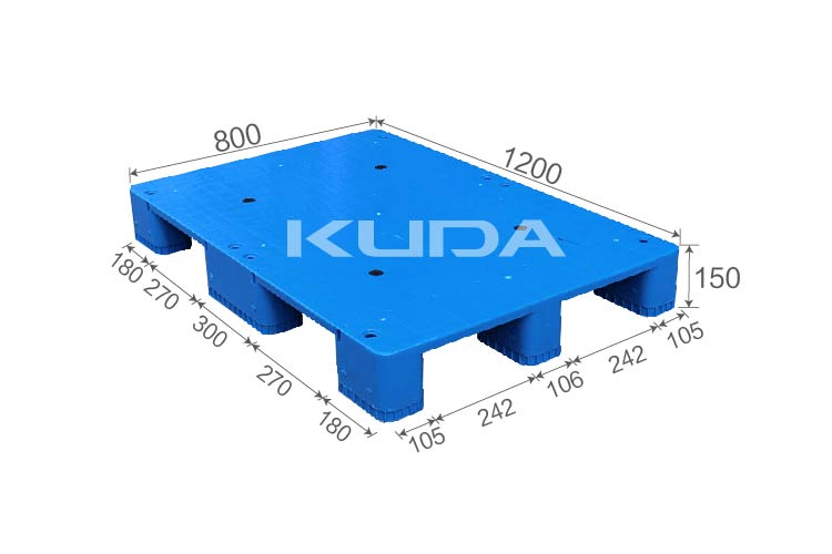 1208H-PBJJ PLASTIC PALLET