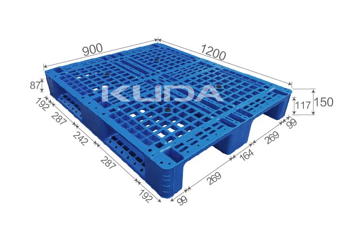 1209C-WGCZ PLASTIC PALLT(BUILT-IN STEEL TUBE)