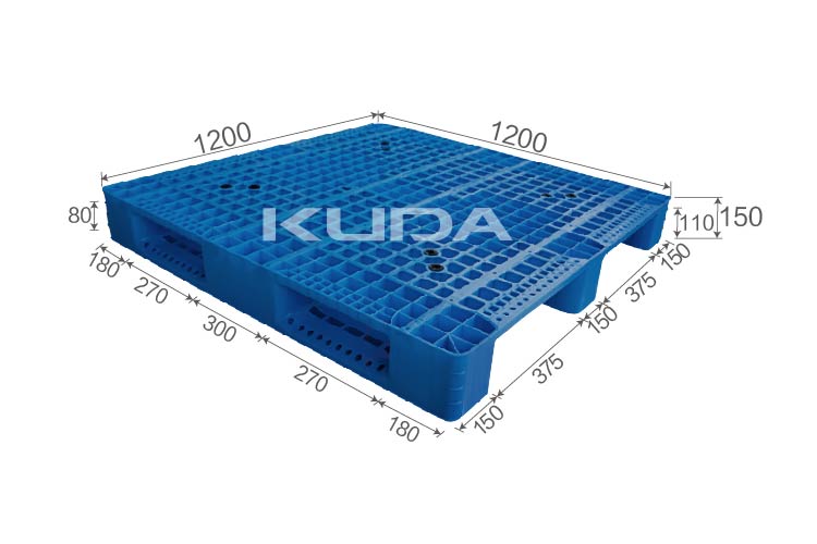 1212J-WGCZ PLASTIC PALLT(BUILT-IN STEEL TUBE)