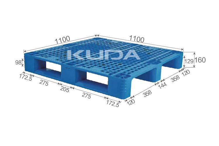 1111L-WGCZ PLASTIC PALLT(BUILT-IN STEEL TUBE)