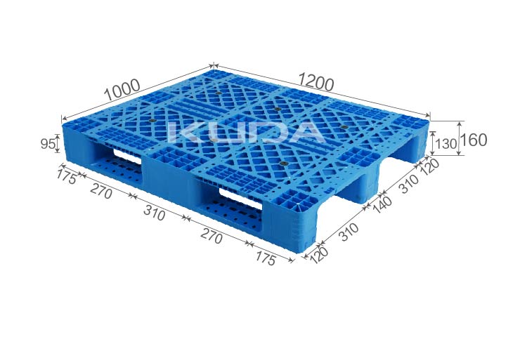 1210N-WGCZ PLASTIC PALLT(BUILT-IN STEEL TUBE)