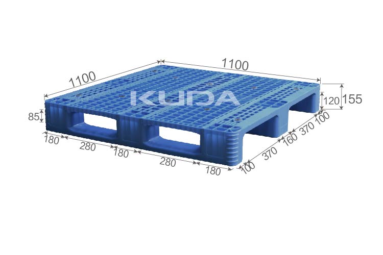 1111H-WGCZ PLASTIC PALLT(BUILT-IN STEEL TUBE)