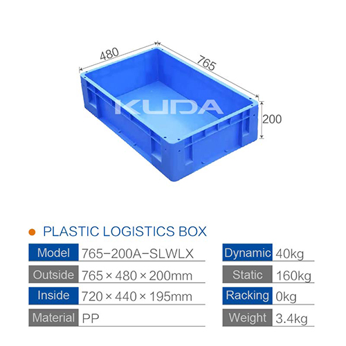765-200A-SLWLX PLASTIC LOGISTICS BOX