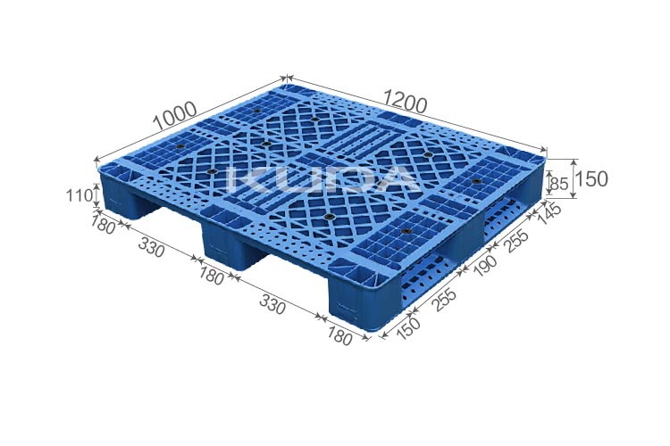 1210K-WGCZ PLASTIC PALLT(BUILT-IN STEEL TUBE)
