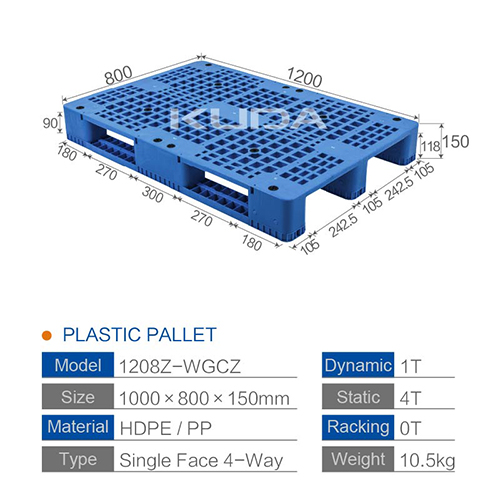 1208Z-WGCZ PLASTIC PALLT