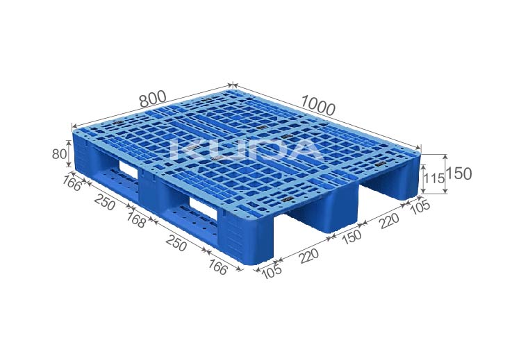 1008A-WGCZ PLASTIC PALLT(BUILT-IN STEEL TUBE)