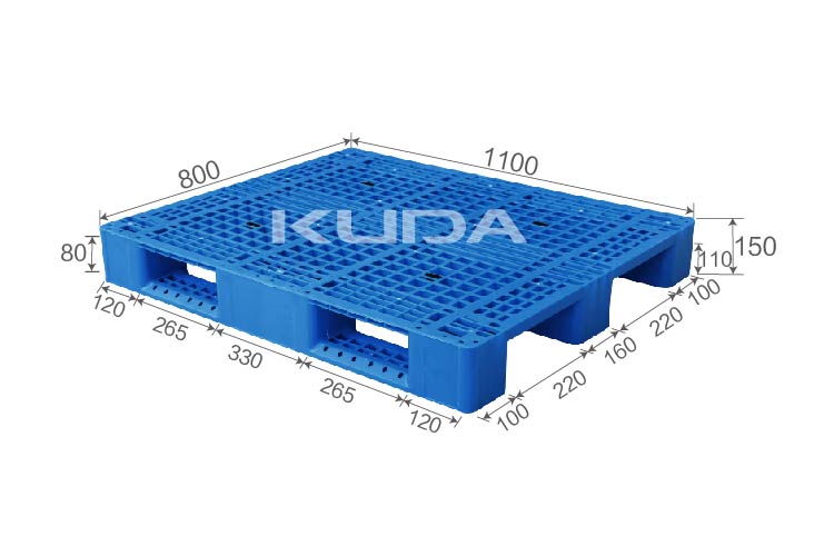 1108A-WGCZ PLASTIC PALLT(BUILT-IN STEEL TUBE)