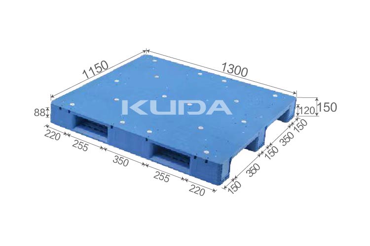 13115A-PBCZ PLASTIC PALLT(BUILT-IN STEEL TUBE)