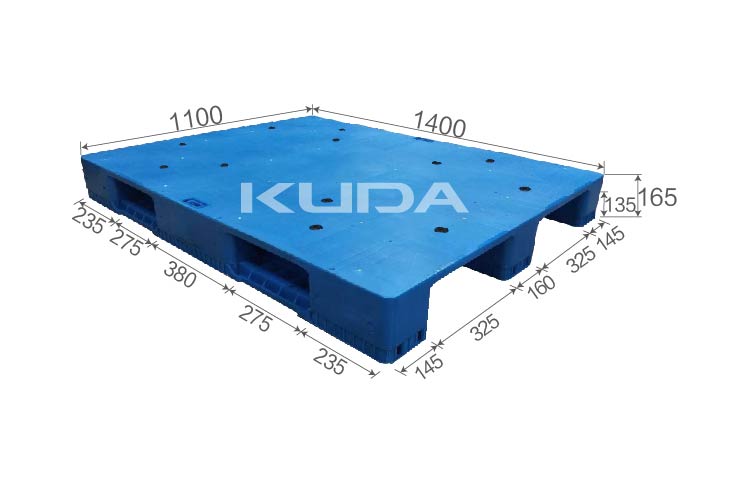 1411B2-PBCZ PLASTIC PALLT(BUILT-IN STEEL TUBE)