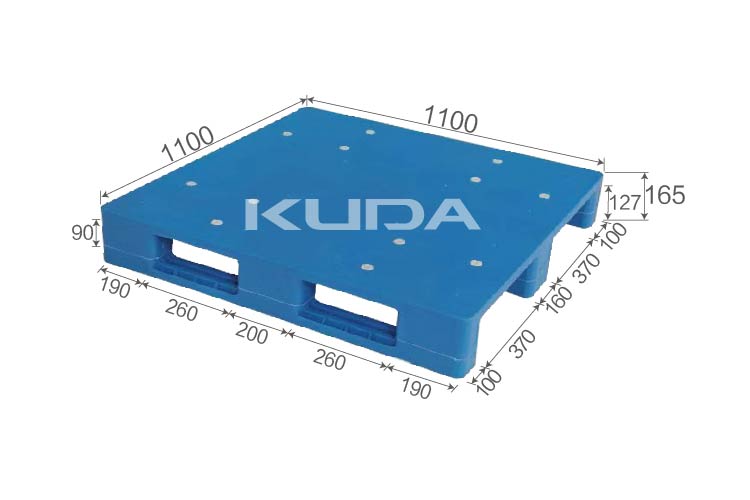 1111K-PBCZ PLASTIC PALLT(BUILT-IN STEEL TUBE)