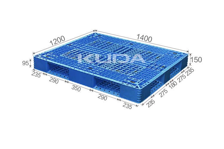 1412D-WGTZ PLASTIC PALLET