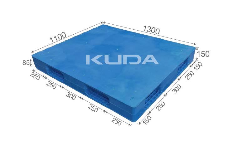 1311C-PBSM PLASTIC PALLET（BUILT-IN STEEL TUBE）