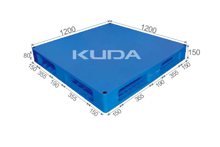 1212C-PBSM PLASTIC PALLET（BUILT-IN STEEL TUBE）