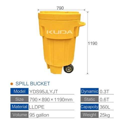 MOBILE 95 GALLON EMERGENCY BUCKET