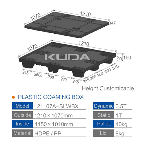 121107A-SLWBX PLASTIC COAMING BOX