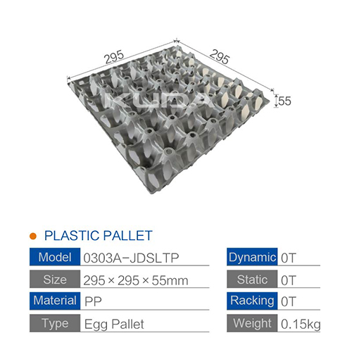 0303A-JDSLTP EGG PLASTIC PALLET