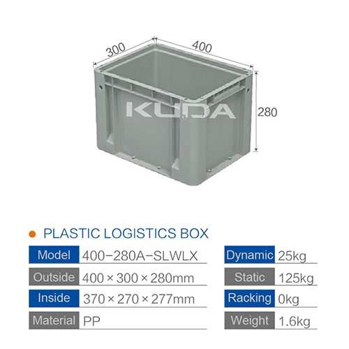 400-280A-SLWLX PLASTIC LOGISTICS BOX