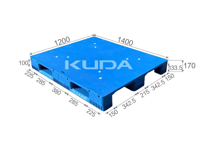 1412E-PBCZ PLASTIC PALLT(BUILT-IN STEEL TUBE)
