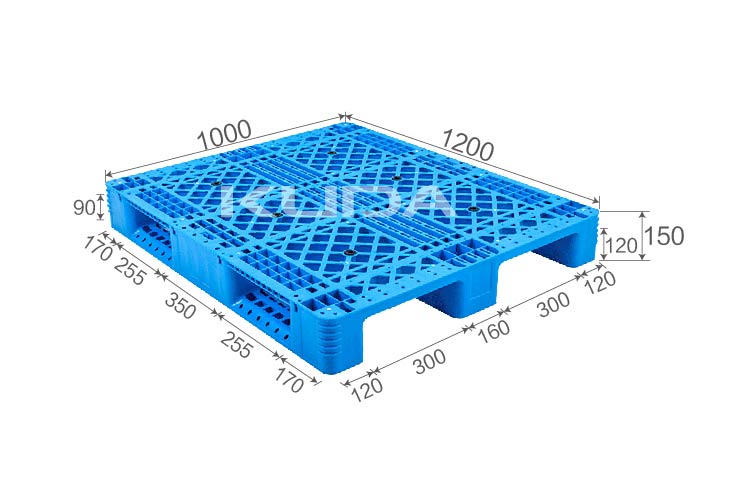 1210A4-WGCZ PLASTIC PALLT(BUILT-IN STEEL TUBE)