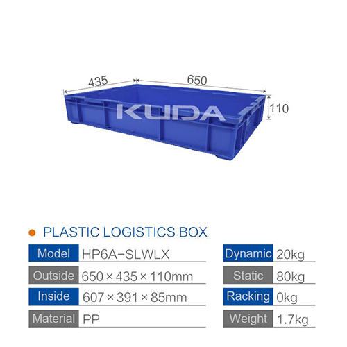 HP6A-SLWLX PLASTIC LOGISTICS BOX